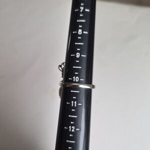 Elegant Silver Women's RingJADE OF YESTERYEAR STERLING SILVER DRAGON AND PHOENIX